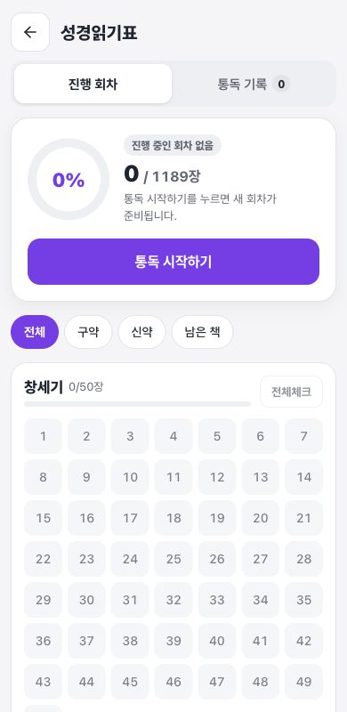 성경읽기표
